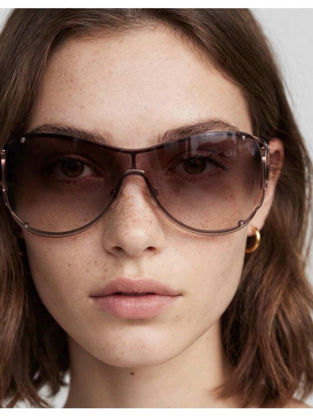 Gucci Brown Gradient Sunglasses